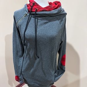 ampersand ave. double hooded sweatshirt